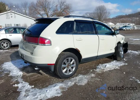2007 Lincoln Mkx z USA, uszkodzony, nr VIN 2LMDU88C57BJ04656